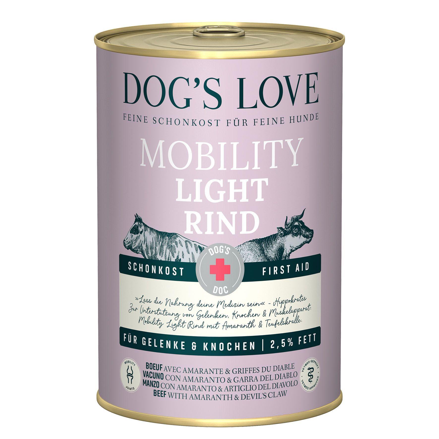 Dog's Love  Dieta DOC manzo - Multipack 