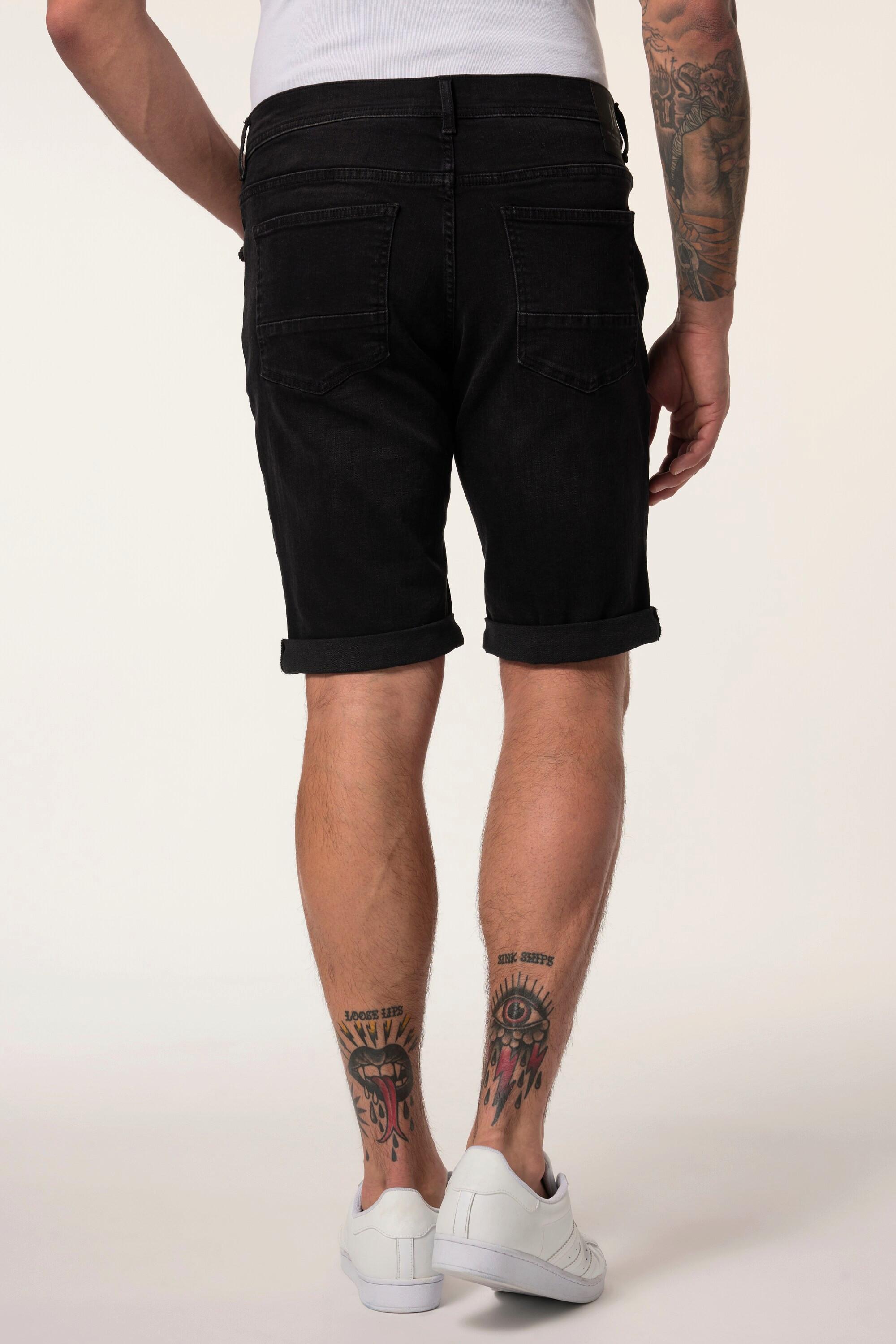 JP1880 FLEXNAMIC Denim 5-Pocket Destroyed Jeansbermuda  