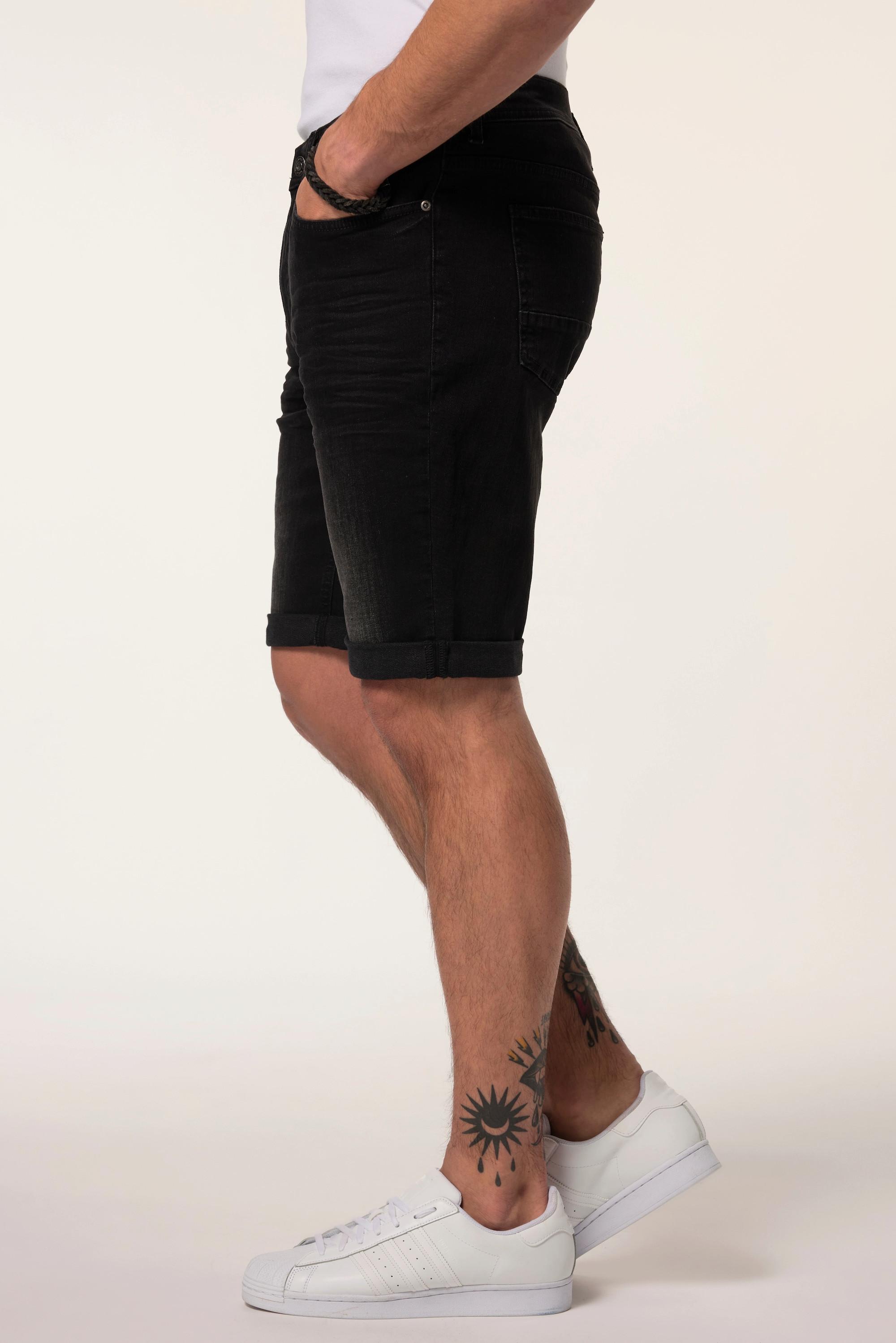 JP1880 FLEXNAMIC Denim 5-Pocket Destroyed Jeansbermuda  