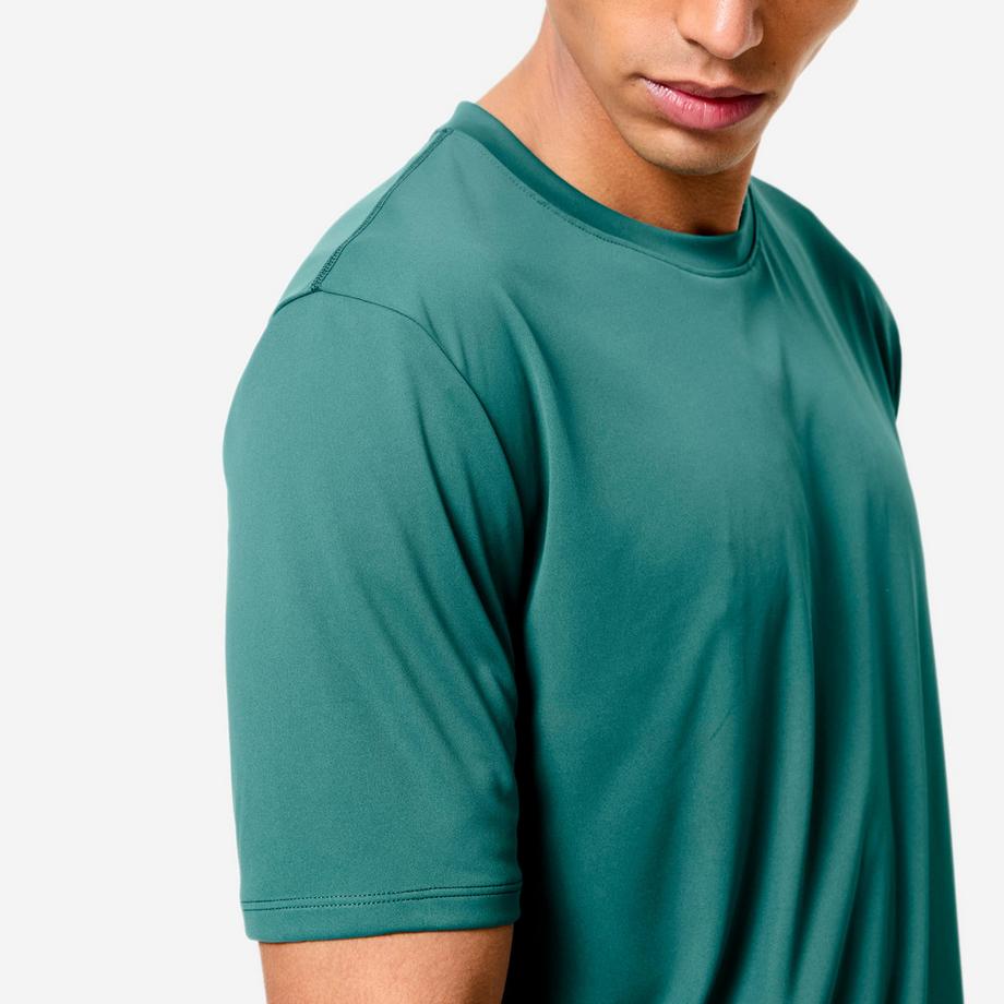 DOMYOS  T-shirt uomo maniche corte traspirante girocollo 