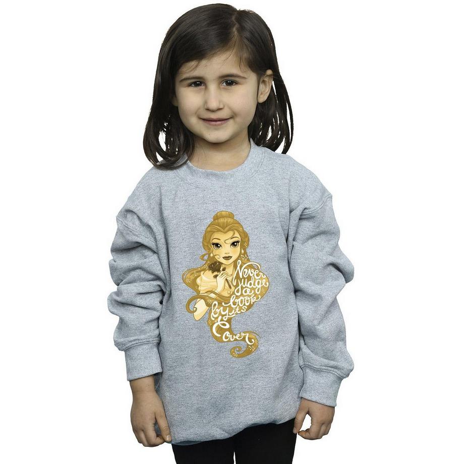 Disney  Beauty And The Beast Never Judge Sweatshirt 