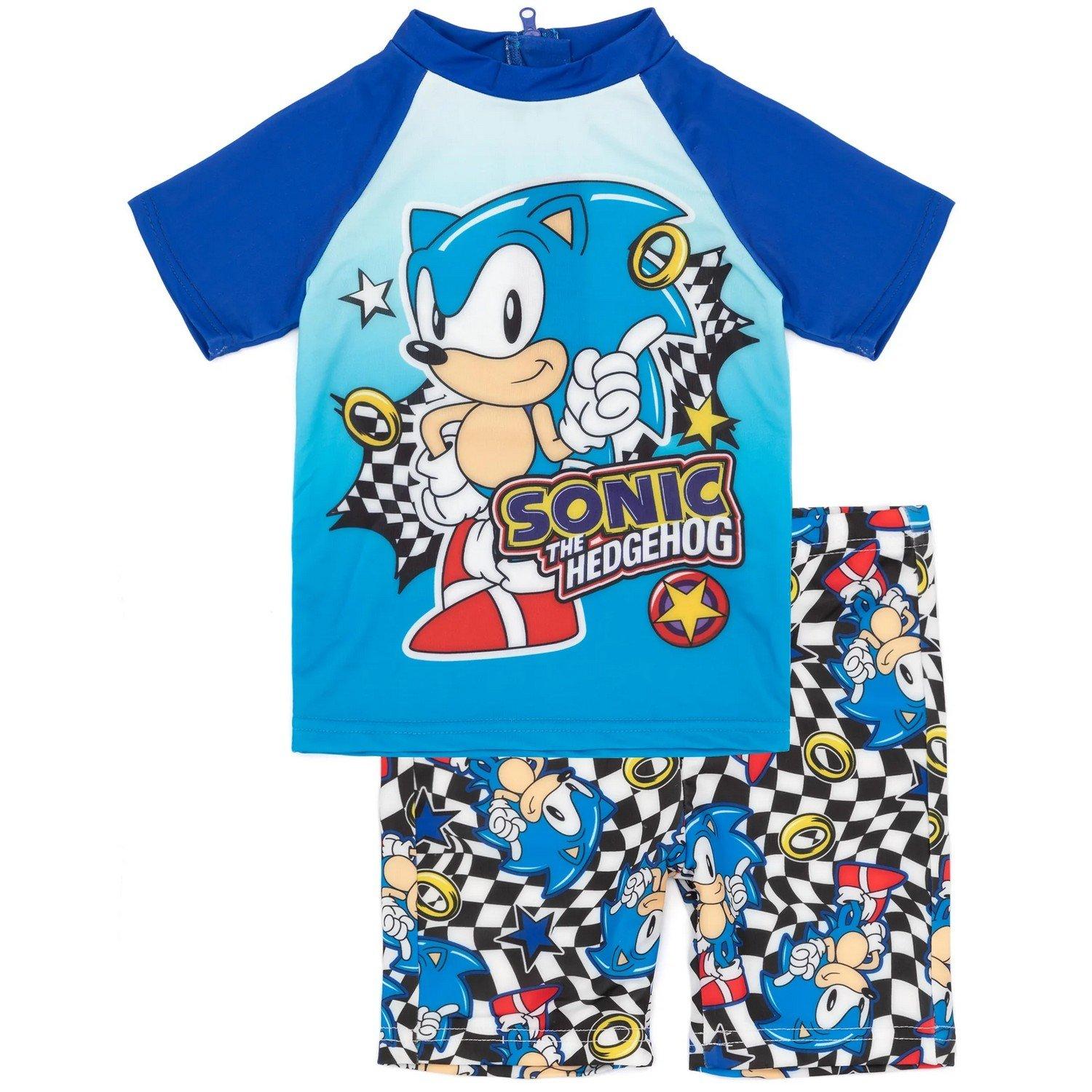 Sonic The Hedgehog  Zweiteiliger Badeanzug 