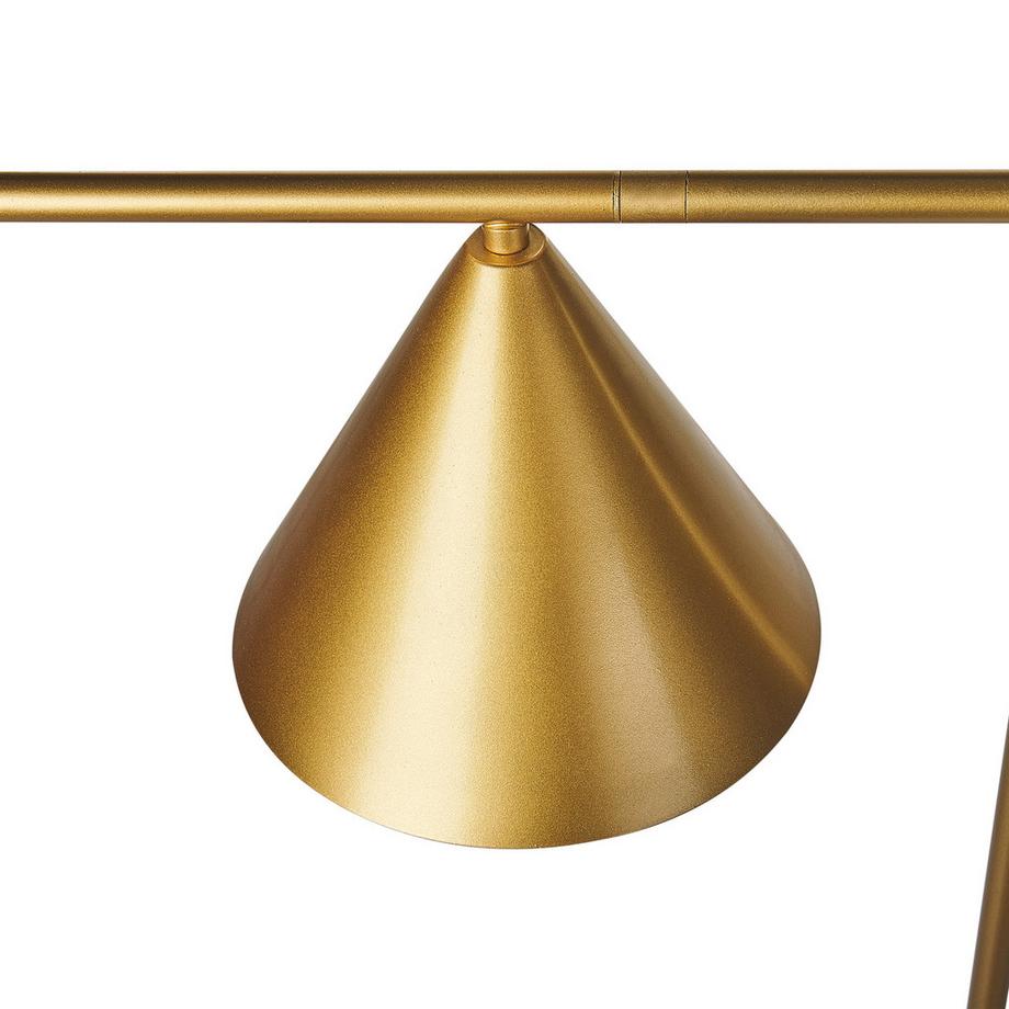 Beliani Stehlampe aus Eisen  MOCAL  
