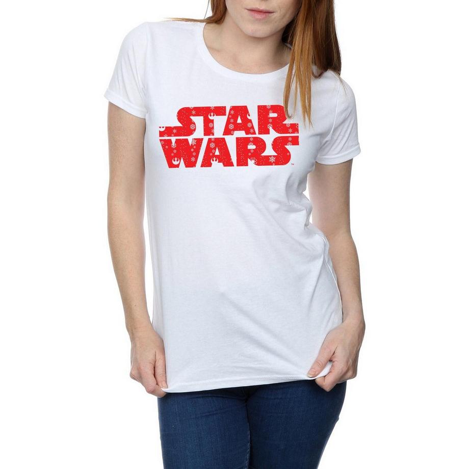 STAR WARS Star Wars Christmas Logo T-Shirt  