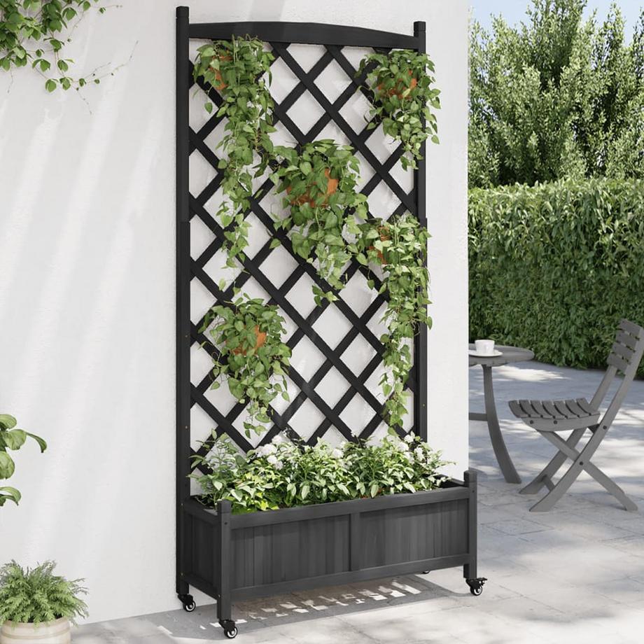 VidaXL Jardinière bois  