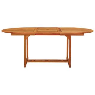 VidaXL Table de jardin bois  