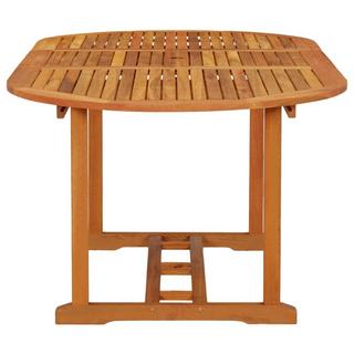 VidaXL Table de jardin bois  