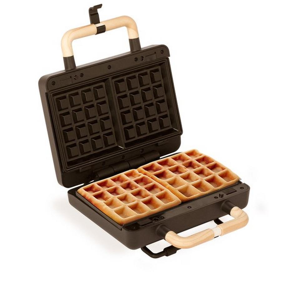 CREATE Stone 3 en 1 Studio- Sandwich et gaufrier avec assiettes changeables  