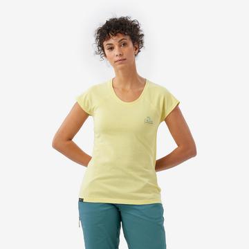 T-shirt maniche corte donna arrampicata cotone