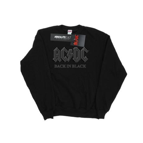 Patch AC/DC Back In Black Officiel 10x10cm - Licence Officielle - Pour Veste, Jean, Sac