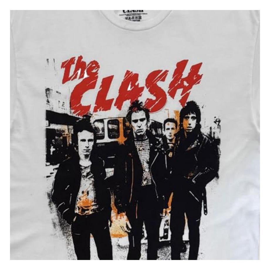 The Clash T-Shirt Graphique Bande  