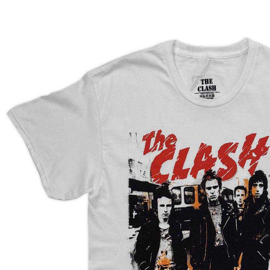 The Clash T-Shirt Graphique Bande  