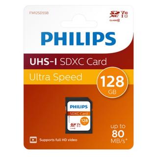 PHILIPS  SDXC UHS-I U1 Speicherkarte 128 GB Schwarz 