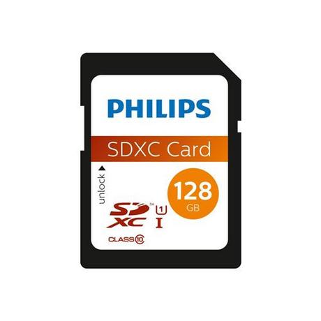 PHILIPS  SDXC UHS-I U1 Speicherkarte 128 GB Schwarz 