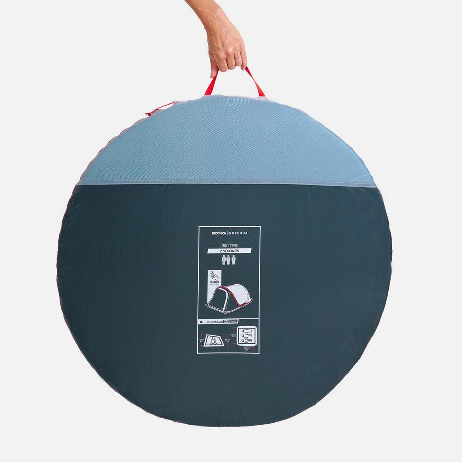 QUECHUA  Tenda da campeggio - 2 Seconds per 3 persone 