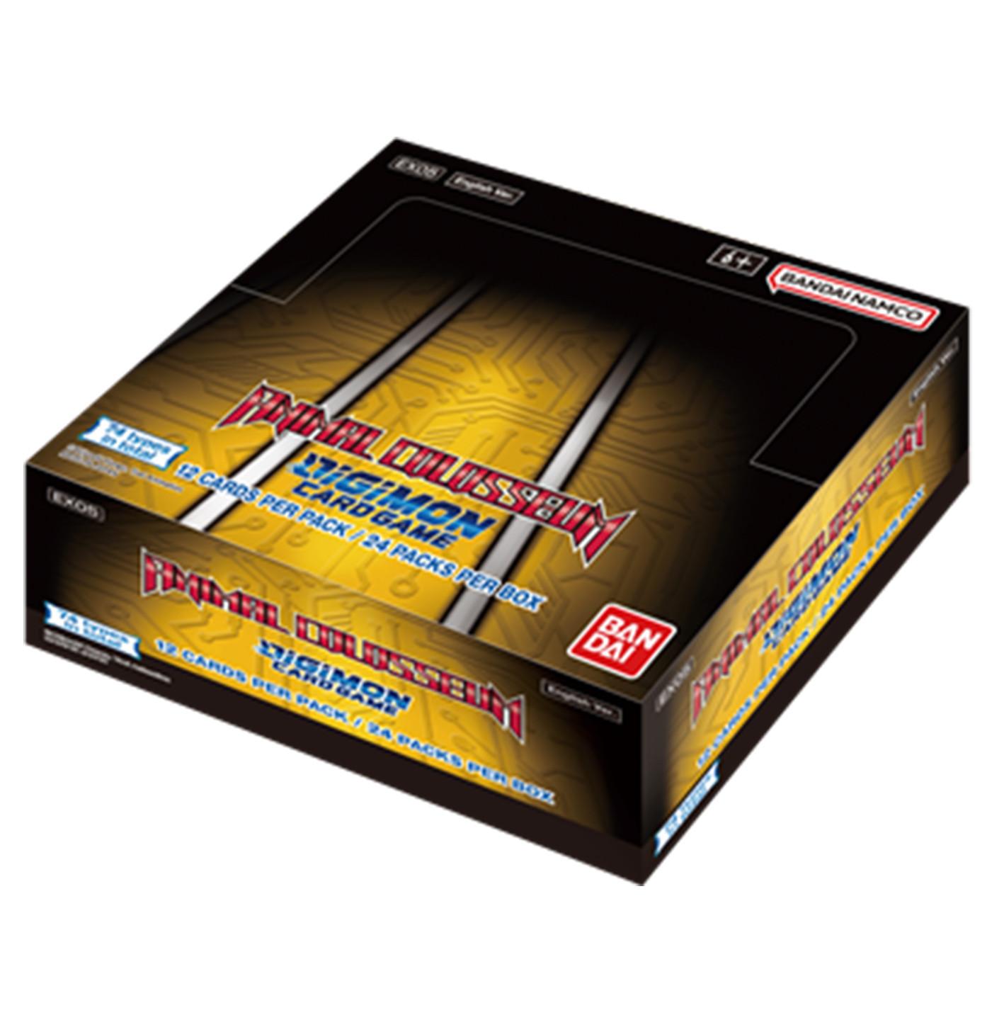 Bandai  Digimon Card Animal Colosseum Booster Display EX-05 - Digimon Card Game - EN 