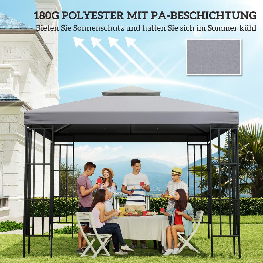 Outsunny Pavillon Ersatzdach  