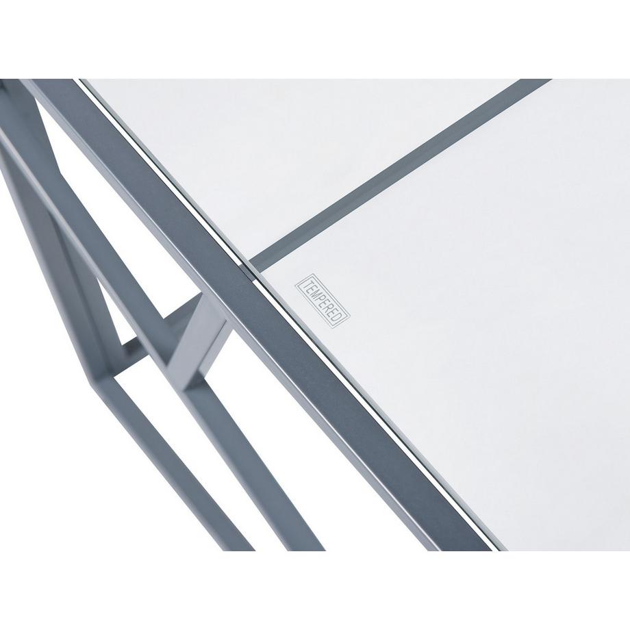 Beliani Tavolino da caffè en Vetro Glamour ORLAND  