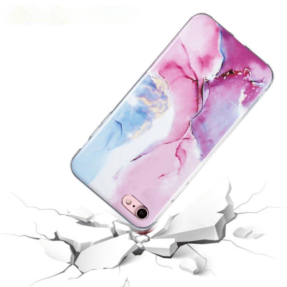 Cover-Discount  iPhone SE / 8 / 7 - Custodia in gomma Marble 