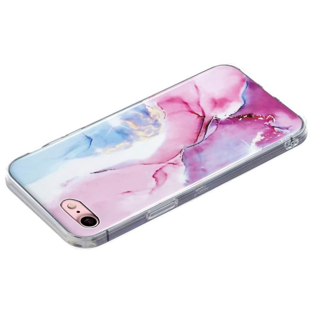 Cover-Discount  iPhone SE / 8 / 7 - Silikon Gummi Marble 