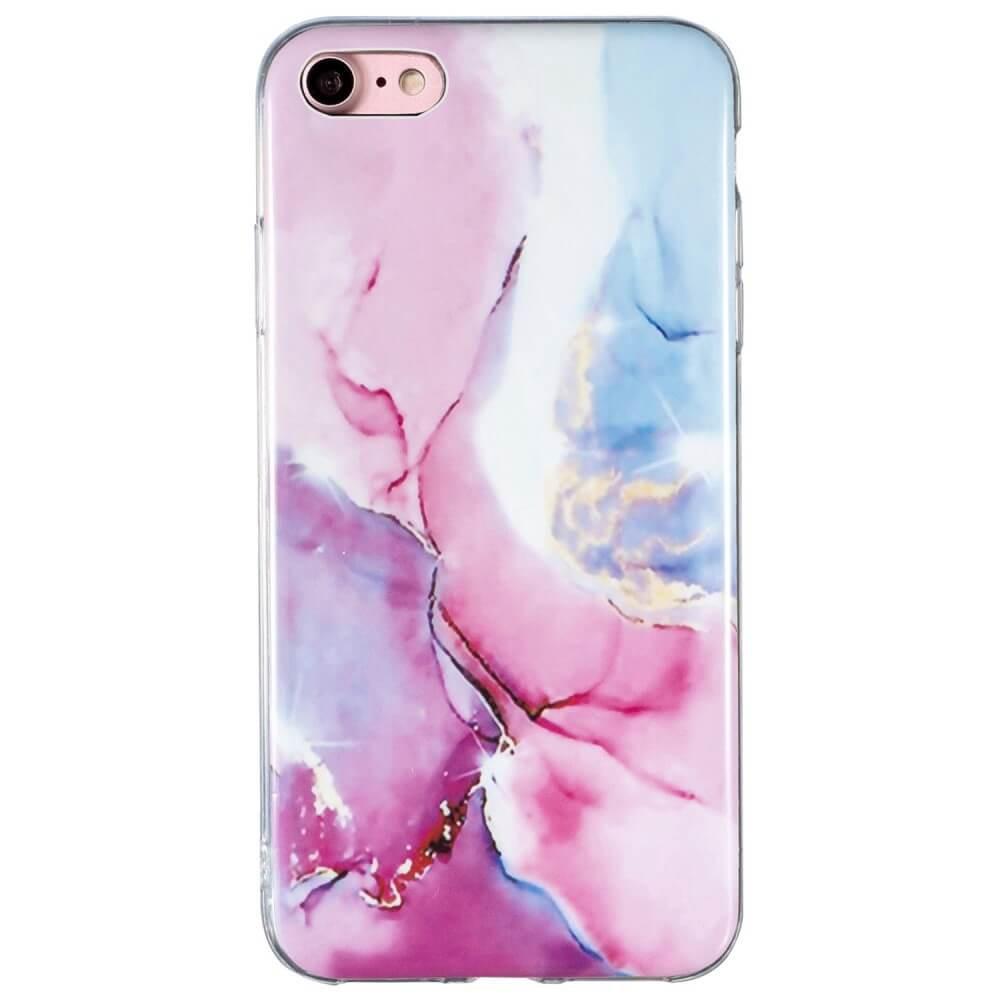 Cover-Discount  iPhone SE / 8 / 7 - Custodia in gomma Marble 