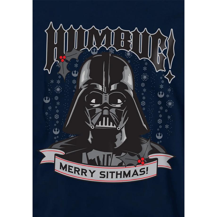 Disney Star Wars  Sweat À Capuche Noël Motif Dark Vador Humbug Merry Sithmas! 