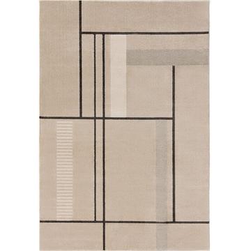 Tapis Ida Crème/Anthracite