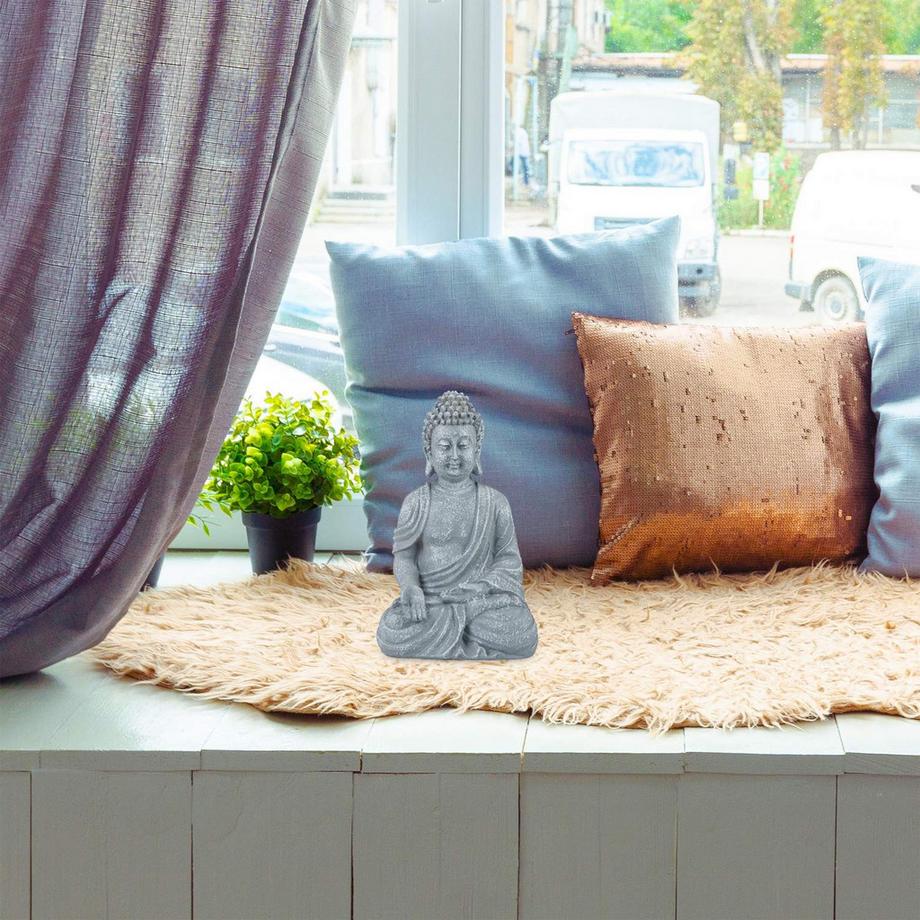 B2X  Sitzende Buddha Figur 30 cm 