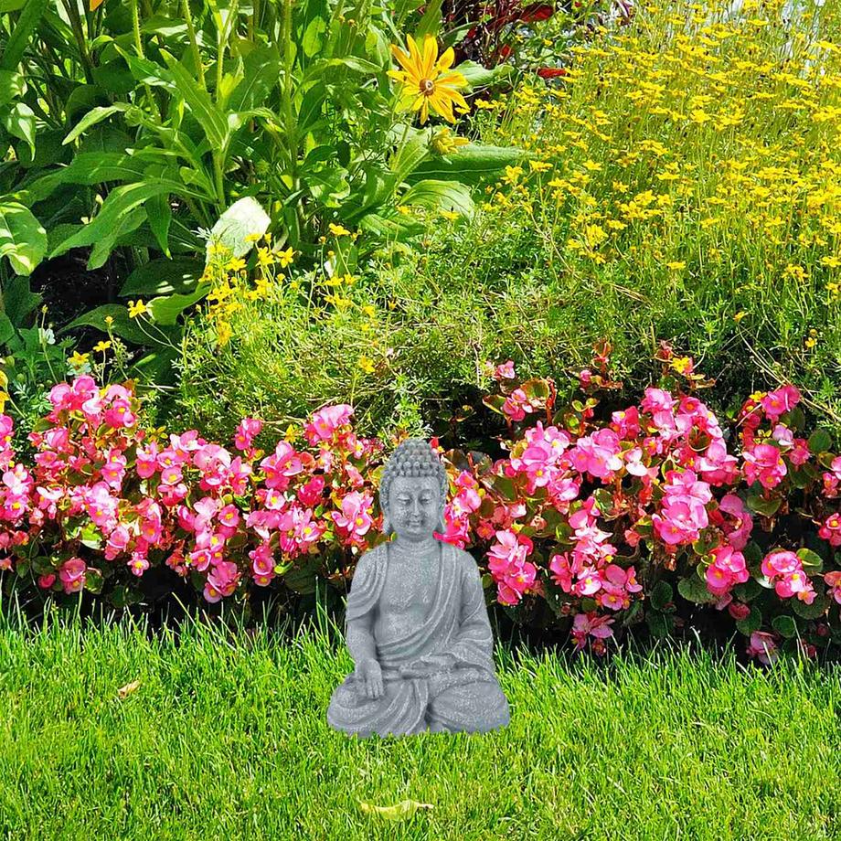 B2X  Sitzende Buddha Figur 30 cm 