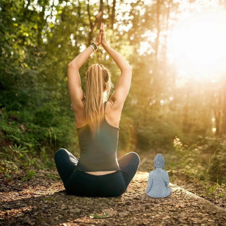 B2X  Sitzende Buddha Figur 30 cm 