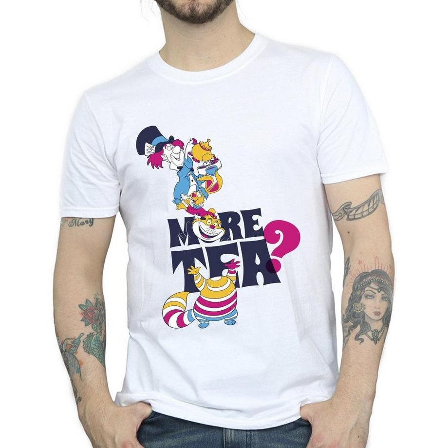 Disney Alice Nel Paese Delle Meraviglie More Tea T-Shirt  