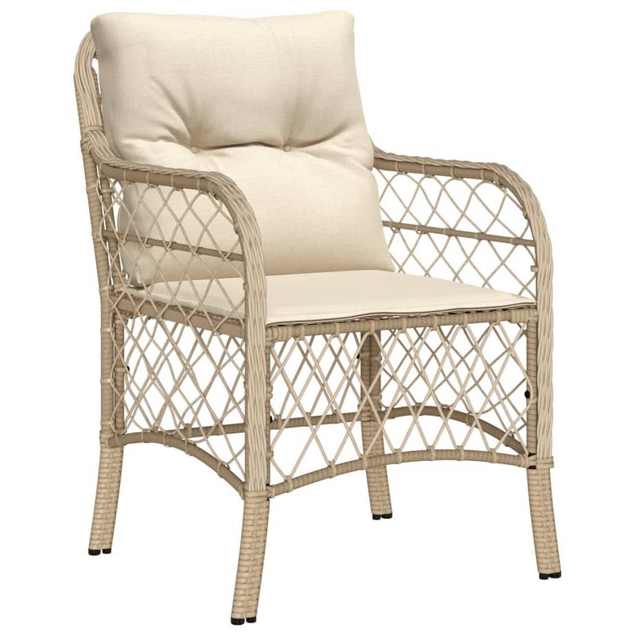 VidaXL set da pranzo da giardino Polirattan  