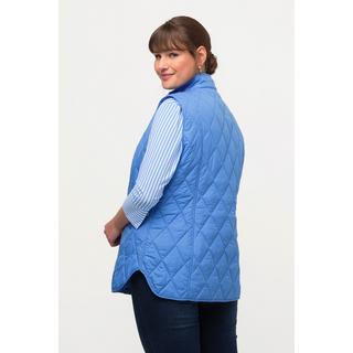 Ulla Popken  Gilet matelassé, coupe slim, col montant 