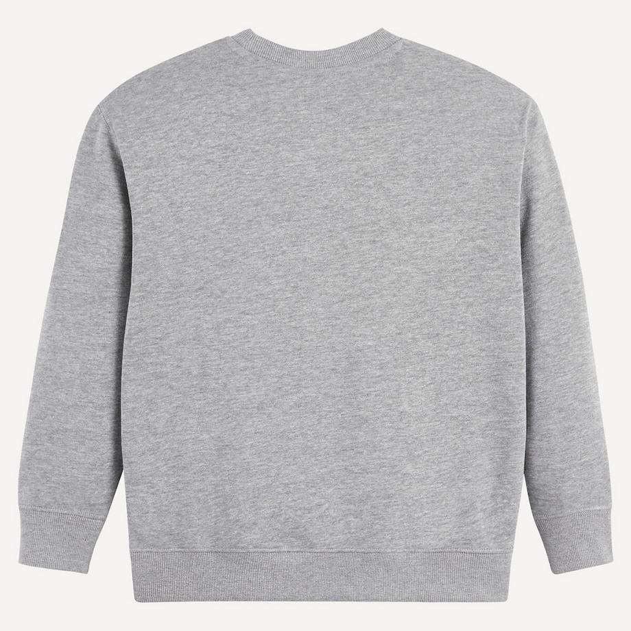 La Redoute Collections  Sweat col rond oversize avec badges 