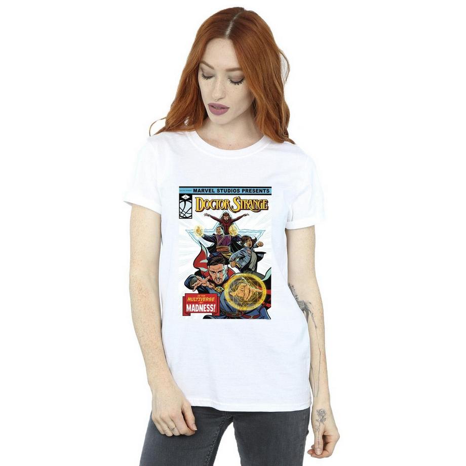 MARVEL Doctor Strange Multiverse of Madness Comic Cover T-Shirt  
