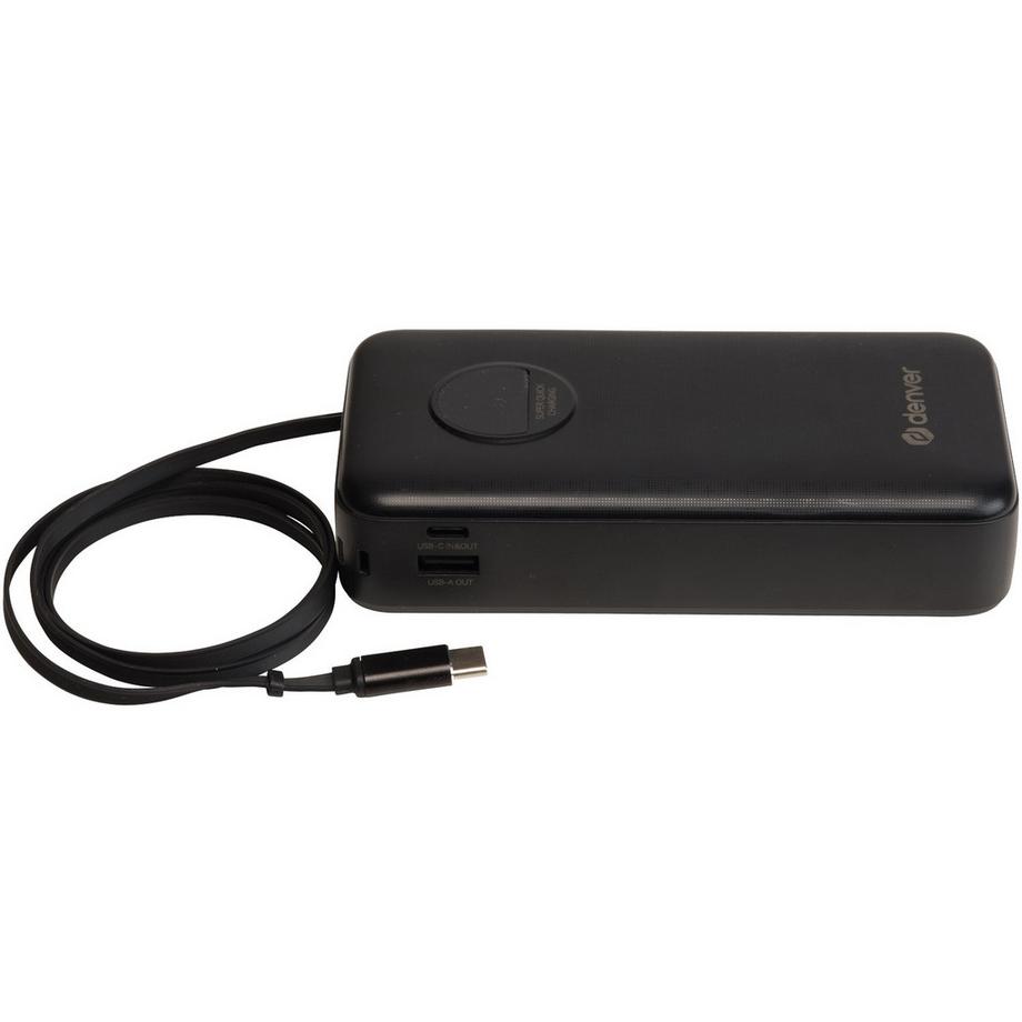 DENVER  PowerBank 20.000 mAh 65W PD Schwarz 