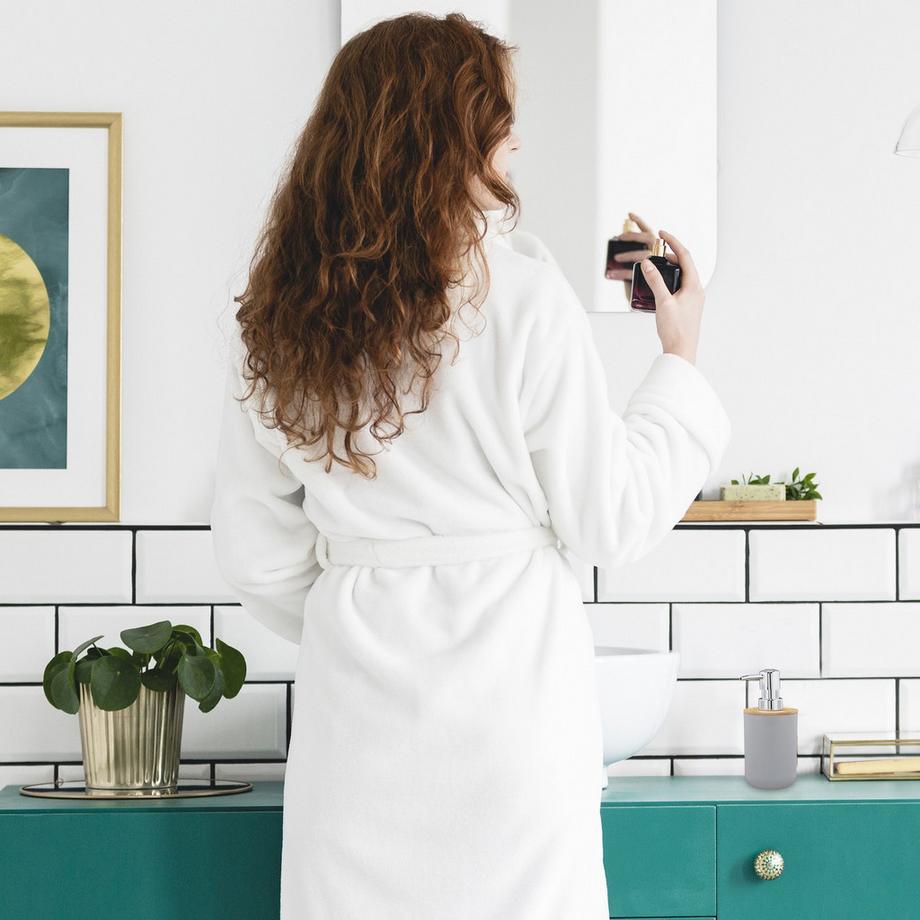 Northix  Bambus Badezimmerzubehör 6er Set 