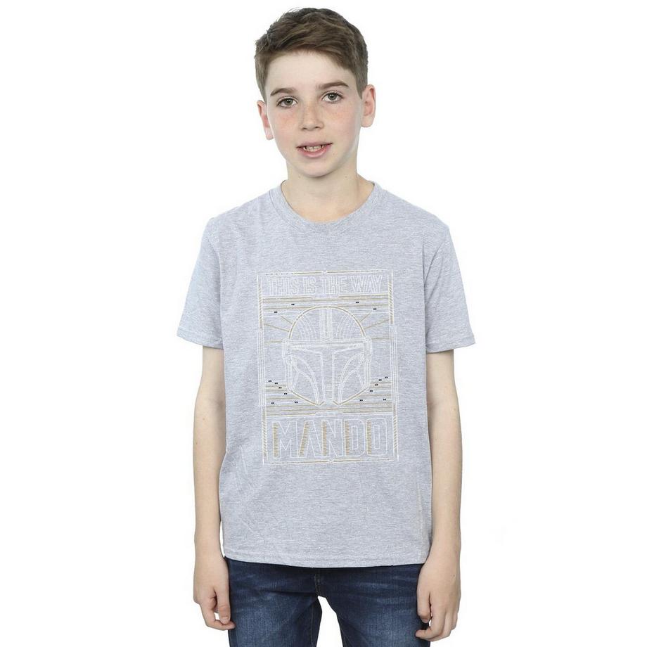 STAR WARS  The Mandalorian The Way TShirt 