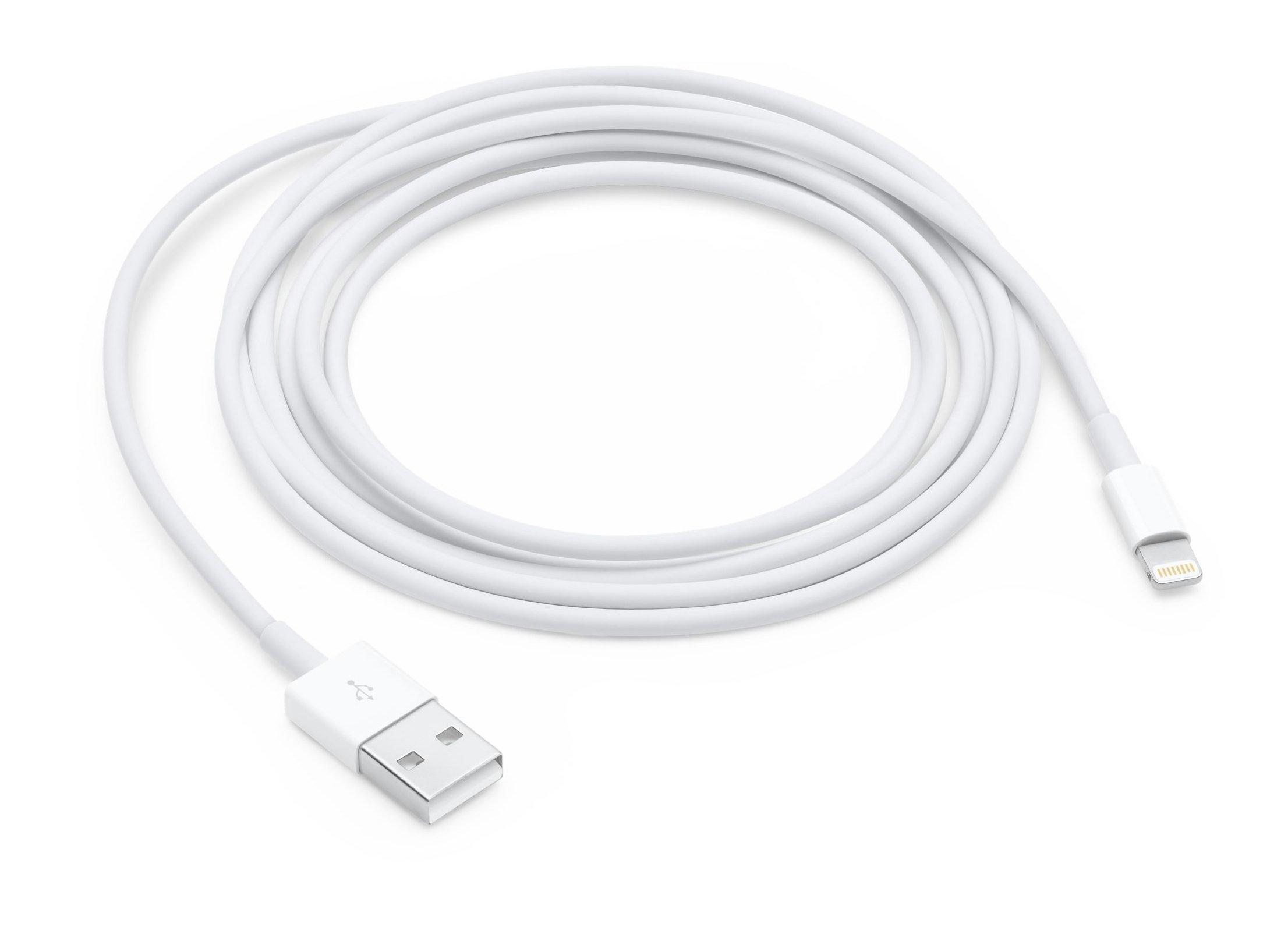 Apple Lightning to Micro USB Lightning - USB 2 m Weiß 