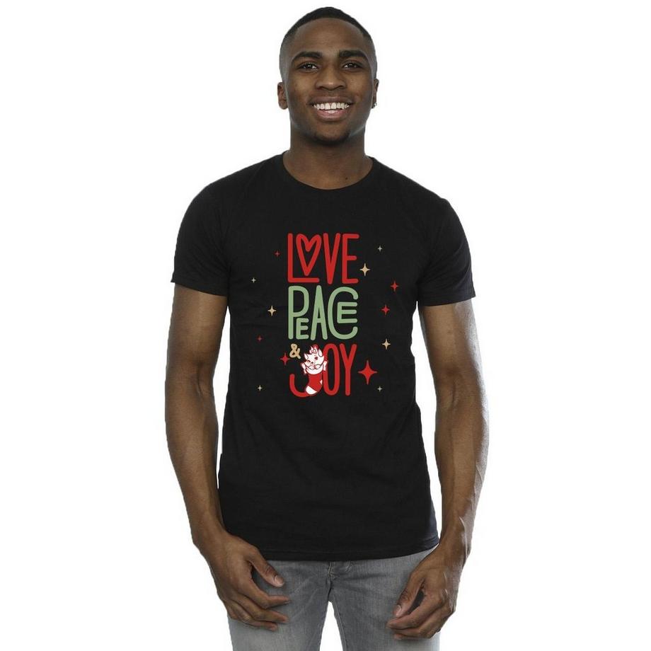 Disney The Aristocats Love Peace Joy T-Shirt  
