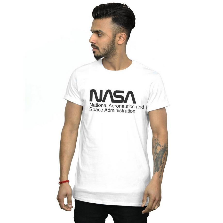 Nasa Logo Print T-Shirt  