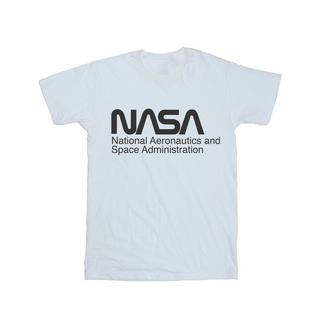 Nasa Logo Print T-Shirt  