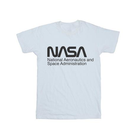 Nasa Logo Print T-Shirt  