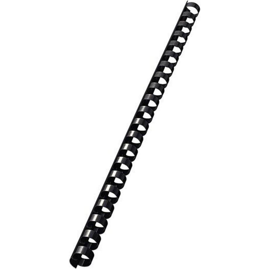 Leitz  LEITZ Plastikbinderücken 12mm A4, 21 Ringe 100 Stück 