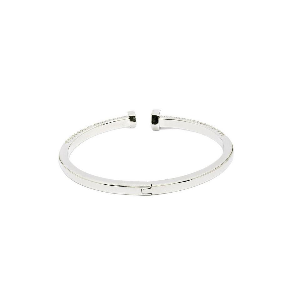 AVANT-GARDE PARIS  Bracelet argenté éblouissant 