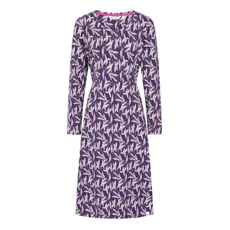 Midikleid  ,  Langärmlig
