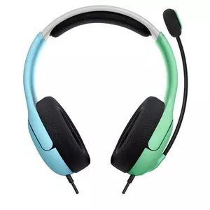LVL40 Kopfhörer Kabelgebunden Kopfband Gaming Blau, Grün