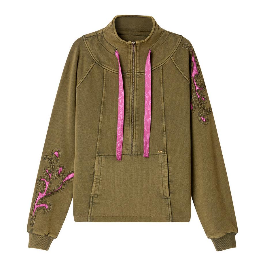 Joe Browns Maglione in maglia con cerniera collo alto  