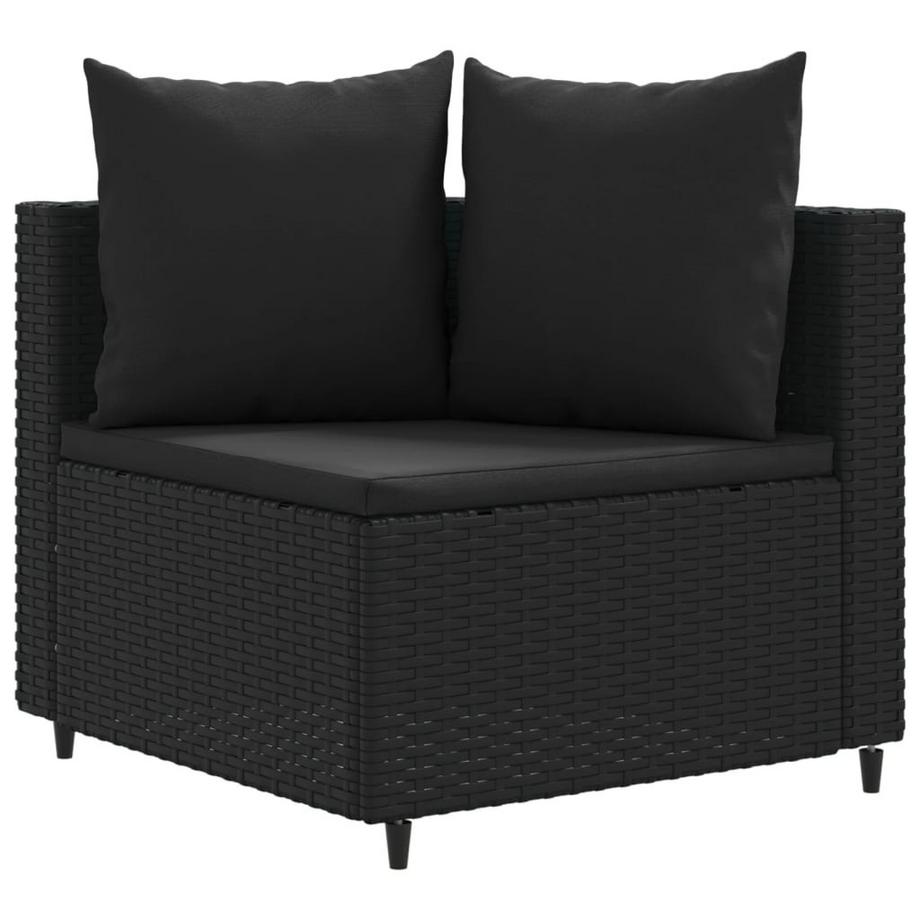 VidaXL set salotto da giardino Polirattan  