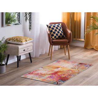 Beliani Tapis en Polyester Moderne ISPARTA  